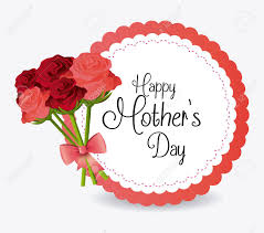 Happy Mothers Day Card Design Vector Illustration Royalty Free