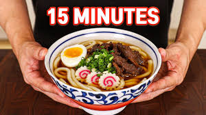 this 15 minute beef noodle soup will