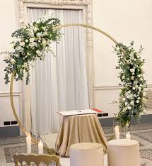 wedding arch flowers