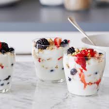 yogurt and fruit parfaits recipe