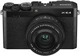 X-E4 with XF 27Mmf2.8R WR Lens Black 600022144 Fujifilm