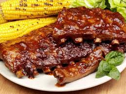 barbecued baby back ribs the only rib