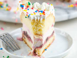 clic birthday ice cream cake