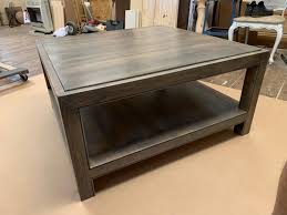 Contemporary Coastal Coffee Table With