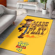 play toy story 4 disney area rug carpet
