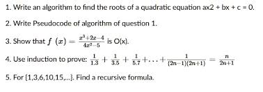 Roots Of A Quadratic Equation Ax
