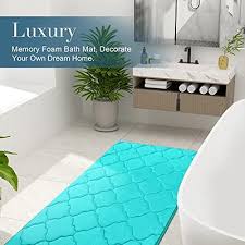 olanly memory foam bath mat rug 47x24