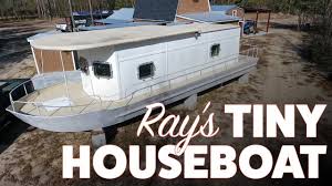 tiny house made from 1000 boat