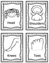Head and shoulders knees and toes. Head Shoulders Knees And Toes Esl Vocab Flashcards Worksheets
