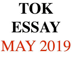 Tok Essay May 2019 Title 2 Kq 8 In What Areas Of Knowledge The