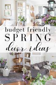 budget friendly spring decor ideas