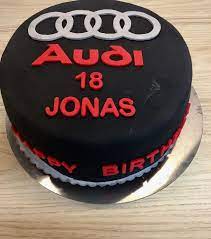 I was too nervous to attempt a car at this stage so i figured the logo would be sufficient enough, and ryan was more than happy when i. Audi Torte Geschenke Zum Geburtstag 18ter Geburtstag Backrezepte