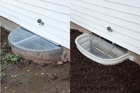 One way to stop your basement window wells from filling up with water when it rains is to add a sump pump. Basement Window Well Sunhouse Window Well Enclosure