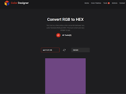 How To Convert Rgb To Hex And Hex To