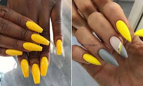 Nails ideas pastel mint green 48+ ideas. 43 Chic Ways To Wear Yellow Acrylic Nails Stayglam