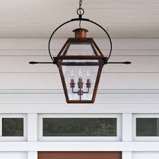 Bulb 29 5 H Outdoor Hanging Lantern
