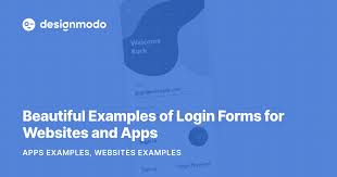 login forms for s and apps
