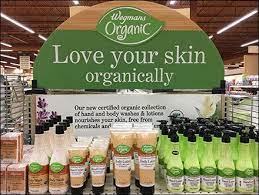 love your skin organic endcap