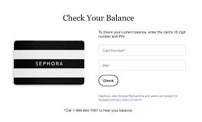 about sephora gift card uses
