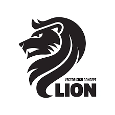 lion vector logo concept