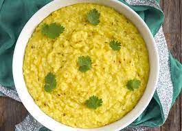 Bowl of Moong Dal khichdi which is good for immunity boosting