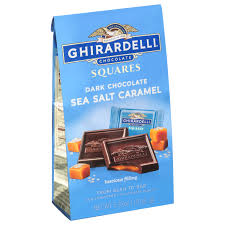 ghirardelli dark chocolate squares sea