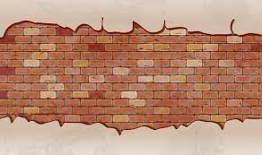 Brick Wall Broken 20674358 Vector Art