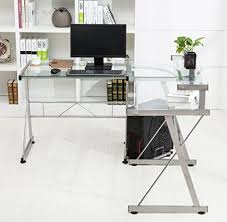 l shape computer desk for small spaces
