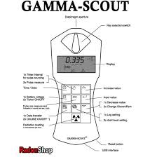Gamma Scout Alert Geiger Counter Radiation Detector 397 00