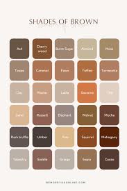 176 Colour Names Shades Ultimate