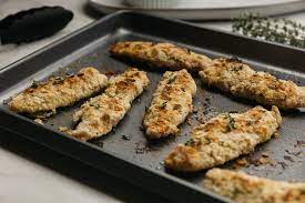 Oven Baked Keto Chicken Tenders gambar png