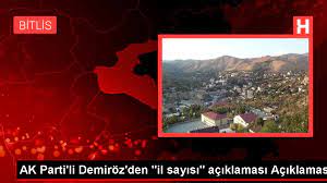 AK Parti'li Demiröz'den "İl sayısı" açıklaması - Haberler