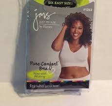 Just My Size Pure Comfort Seamless Wirefree Bra Size 1x