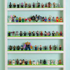 You are purchasing one shelf. Lego Display Shelves Easy Diy From Lovely Indeed