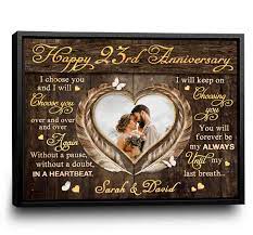 23rd wedding anniversary gift