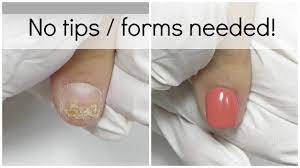 how to fix damaged nail with acrylic