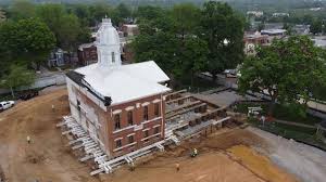 oldham county courthouse slowly makes