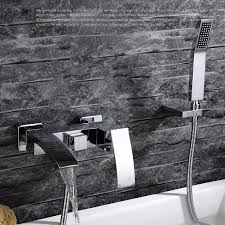 Modern Bathroom Shower Faucet Wall