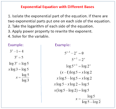 equation solver with exponents deals