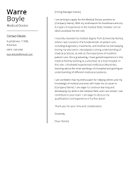 cal doctor cover letter exle