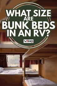 what size are bunk beds in an rv