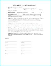 Second Payment Agreement Template Letter Between Two Parties