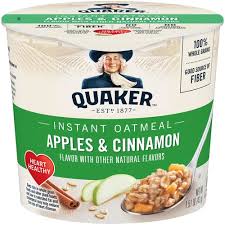 quaker instant oatmeal apples