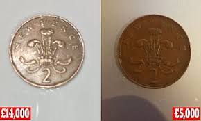 In february 1971 decimal 2p coins were introduced as legal tender, along with the half penny and one. Rare 2p Coins Being Sold On Ebay For Up To 14k But Do You Have One Daily Mail Online