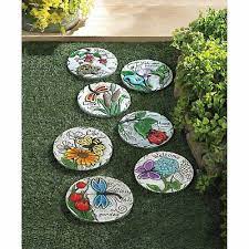 Colorful Garden Stepping Stones Mix