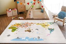 Предлага вълнени, копринени., гр.софия, бул. World Map Kids Rugs Play Mat Children Bed Toy Room Decor Tent Area Carpet Toy Room Decor Kids Rugs Kid Beds