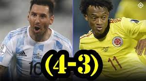 Argentina vs Colombia 2021 semifinal( 4 ...