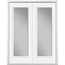 Full Lite Clear Glass Patio Door