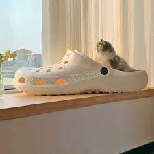 These Giant Croc Shoes Can Function as a Baby Bassinet Or Pet Bed