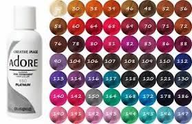 Details About Adore Creative Image Shining Semi Permanent Hair Color Rinse 4oz All Colors